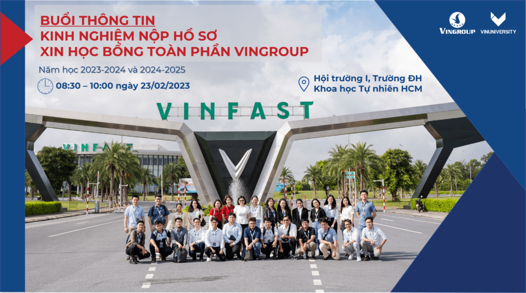 [HỘI THẢO] Giới thiệu Học bổng Vingroup