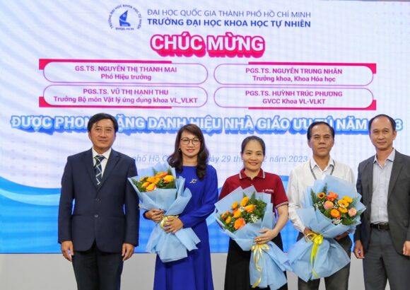 CHÚC MỪNG THẦY CÔ ĐƯỢC PHONG TẶNG DANH HIỆU NHÀ GIÁO ƯU TÚ