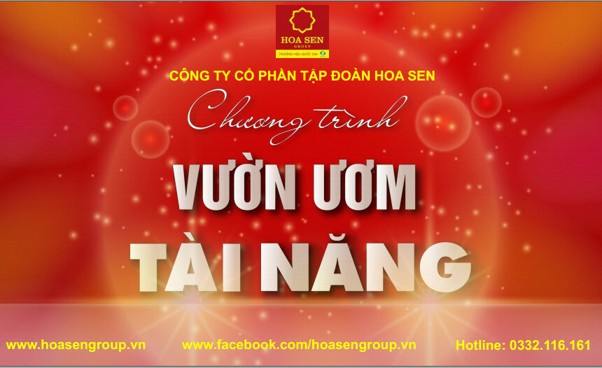 GIỚI THIỆU “CHƯƠNG TRÌNH VƯỜN ƯƠM TÀI NĂNG” & HỢP TÁC TUYỂN DỤNG GIỮA TẬP ĐOÀN HOA SEN VÀ bet365 dk
, ĐHQG-HCM