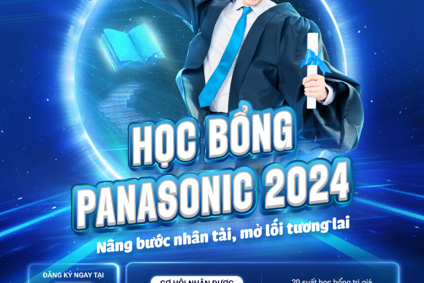 Chương trình học bổng bậc Đại học Panasonic năm 2024