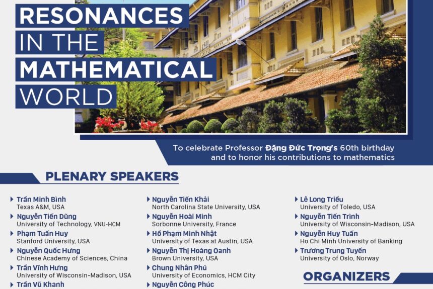 HỘI NGHỊ QUỐC TẾ “RESONANCES IN THE MATHEMATICAL WORLD”