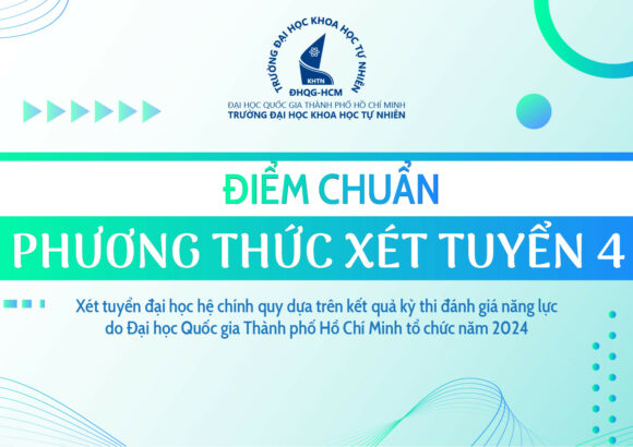 THÔNG BÁO: ĐIỂM CHUẨN TRÚNG TUYỂN DỰA TRÊN KẾT QUẢ  KỲ THI ĐÁNH GIÁ NĂNG LỰC CỦA ĐHQG-HCM NĂM 2024